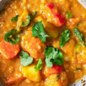 THAI YELLOW LENTILS WITH JASMINE RICE