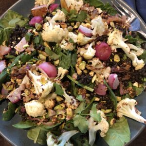 WARM INDIAN SPINACH SALAD